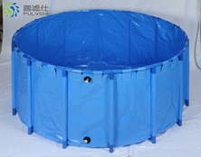 普濾仕膠膜折疊魚盆1.2m X 高1m