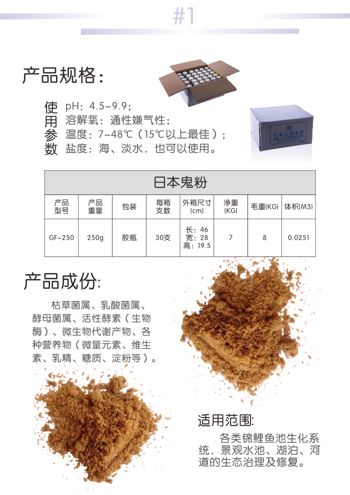 金莊錦鯉魚池專用超級細菌（淨水菌）